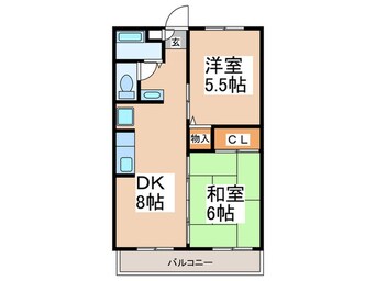 間取図 サンホワイトM105