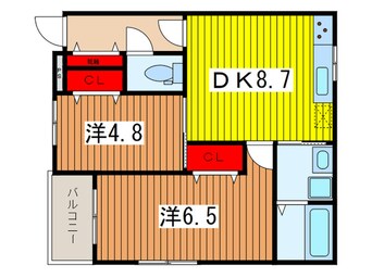 間取図 PLUMERIA浦和領家A
