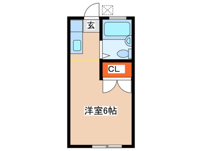 間取図 クロノス日野南