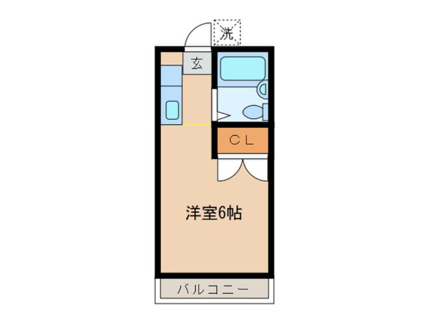 間取図 クロノス日野南