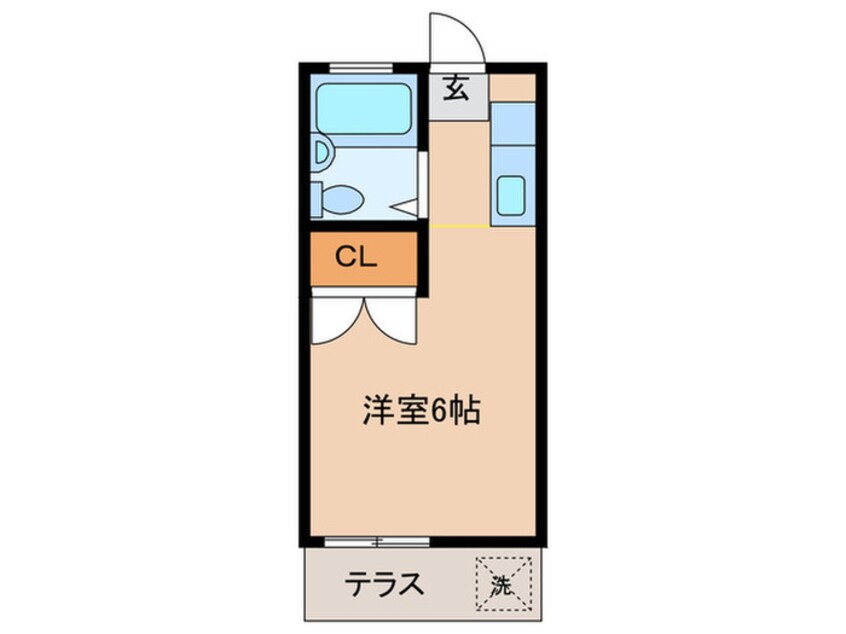 間取図 クロノス日野南