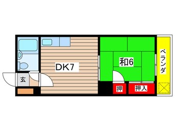 間取図 鈴木商事第７ビル