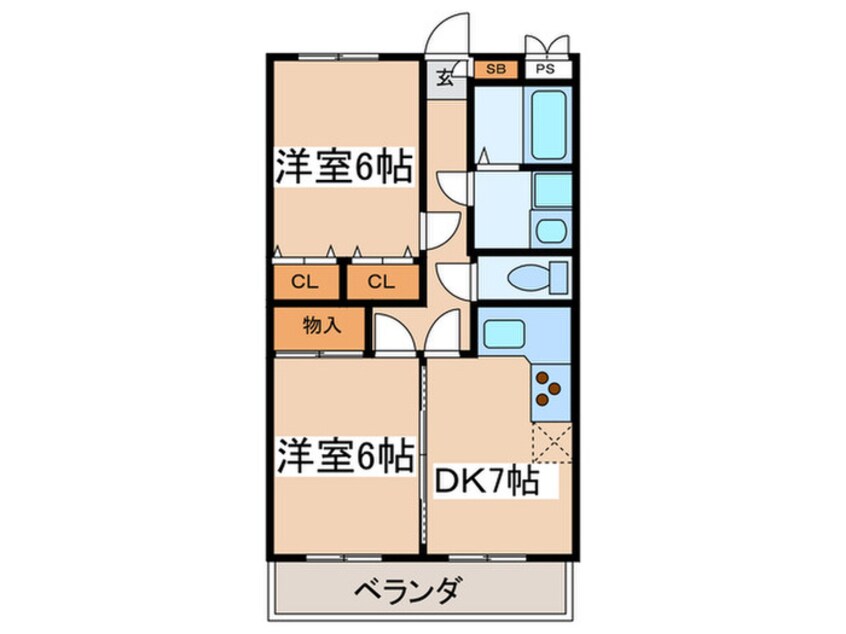 間取図 スタウト調布