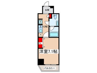 間取図 First Residence錦糸町