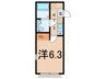 ソラナ横浜新子安 1Kの間取り