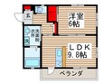 さくらハイムの間取図