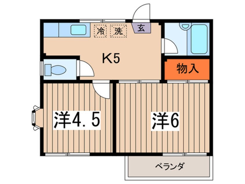 間取図 ハルシオンみたけ台