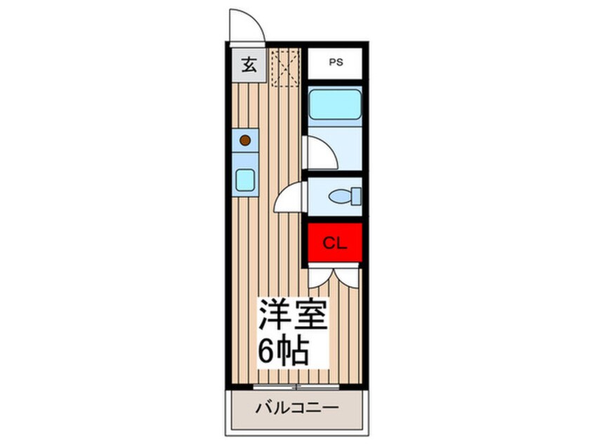 間取図 ソフィア谷塚