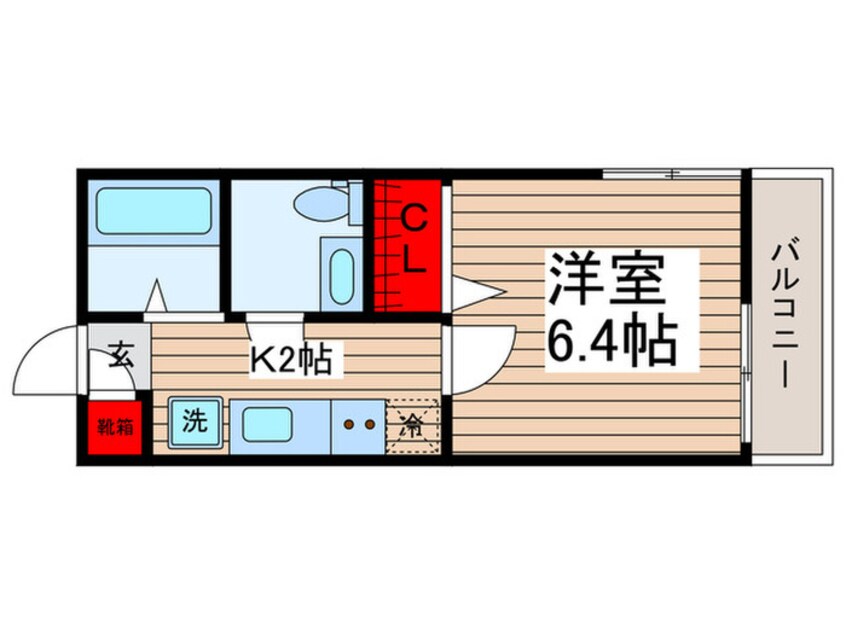 間取図 ＷＡＬＥＡ