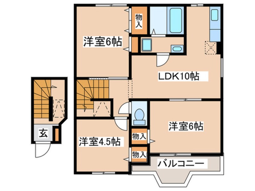 間取図 エスペランサ