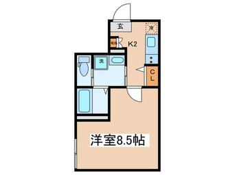 間取図 ベイルーム０５