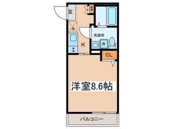 間取図 ベイルーム０５