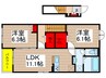 Cerezo　セレソ 2LDKの間取り