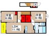Cerezo　セレソ 2LDKの間取り