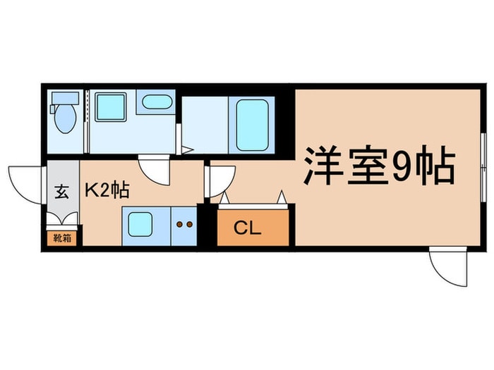 間取り図 ベルシードステアー武蔵関(102)