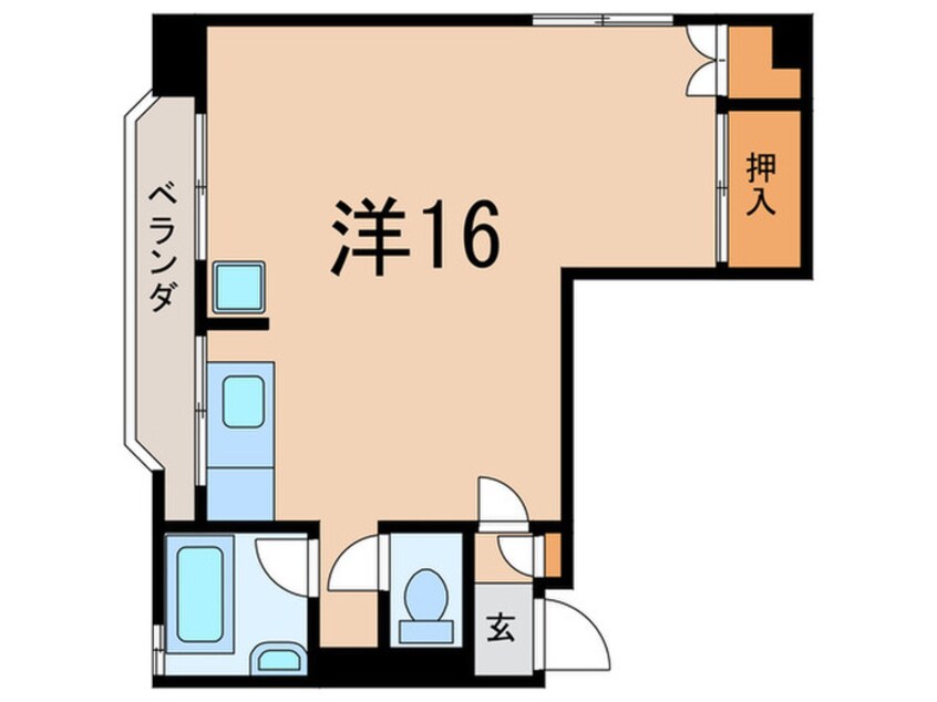 間取図 三恵池袋ハイツ