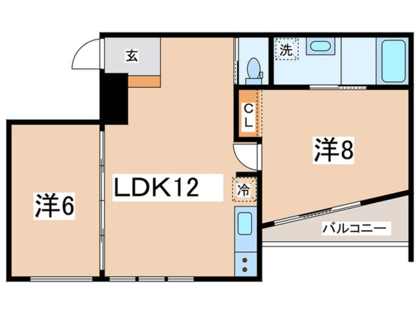 間取図 アイビットビル