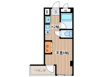 間取図 シャロン本厚木