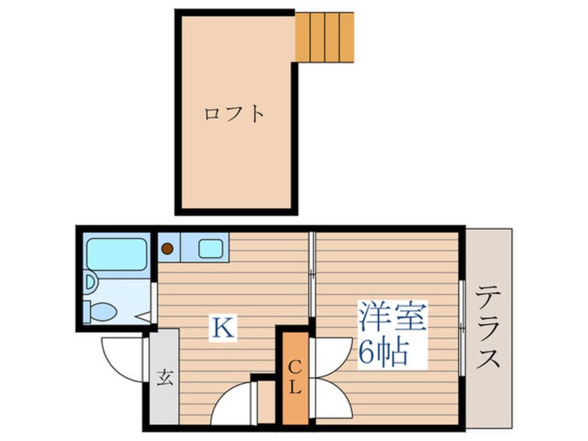 間取図 サンフラワ－ハイム