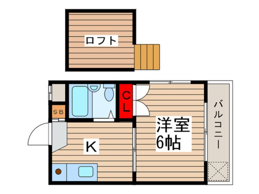 間取図 サンフラワ－ハイム