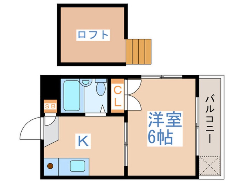 間取図 サンフラワ－ハイム