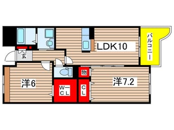 間取図 サンライズ宮前