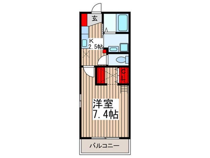 間取り図 ルネス第三銀生
