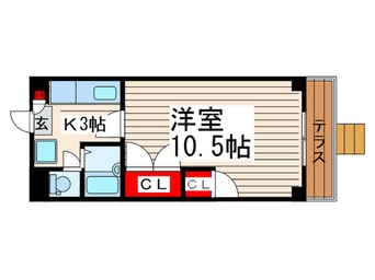 間取図 パークサイド南葛西