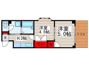 間取図 パークサイド南葛西
