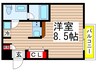 リブリ・SOLARE 1Rの間取り
