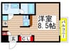 リブリ・SOLARE 1Rの間取り