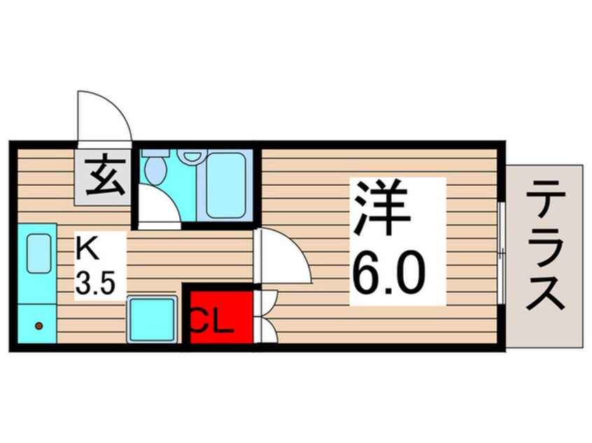 間取図 ＮＯＴＳ西綾瀬