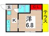 ＮＯＴＳ西綾瀬 1Kの間取り