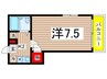 グリーンピア 1Kの間取り