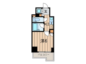 間取図 ルーブル川崎参番館（602）