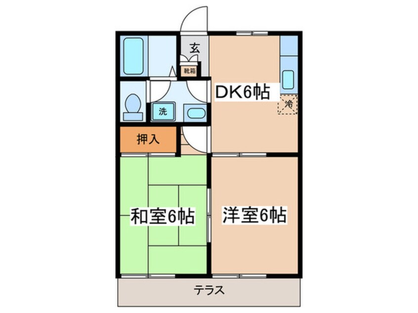 間取図 メゾン・リヴィエール