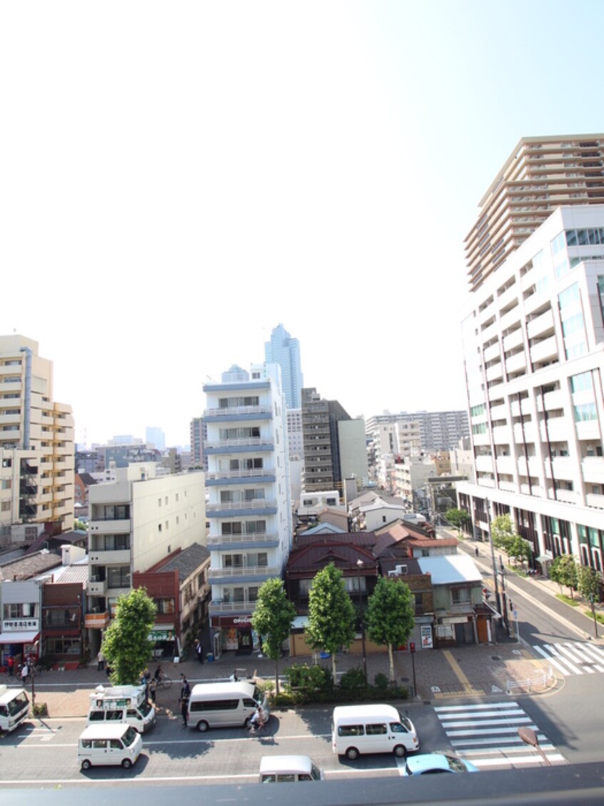 室内からの展望 レジディア月島Ⅱ