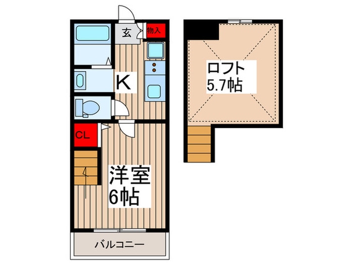 間取り図 Ｌｉｂｅｒｔａ網代橋