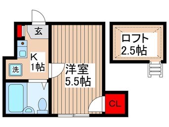 間取図 サンハイツ原田