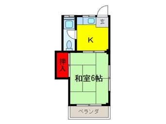 間取図 ユウアパルトマン