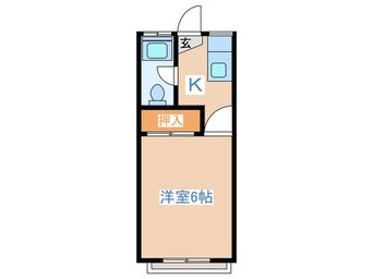 間取図 ユウアパルトマン