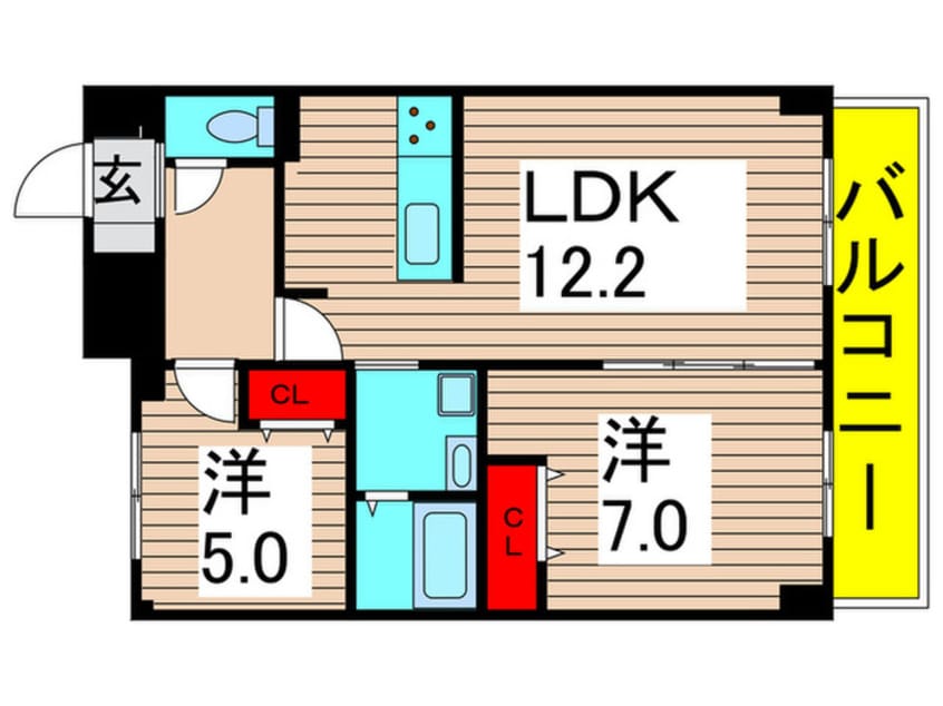 間取図 Grande Carro