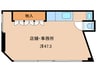 コーポ  平井 1Rの間取り