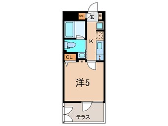 間取図 グランデュオ若林Ⅵ