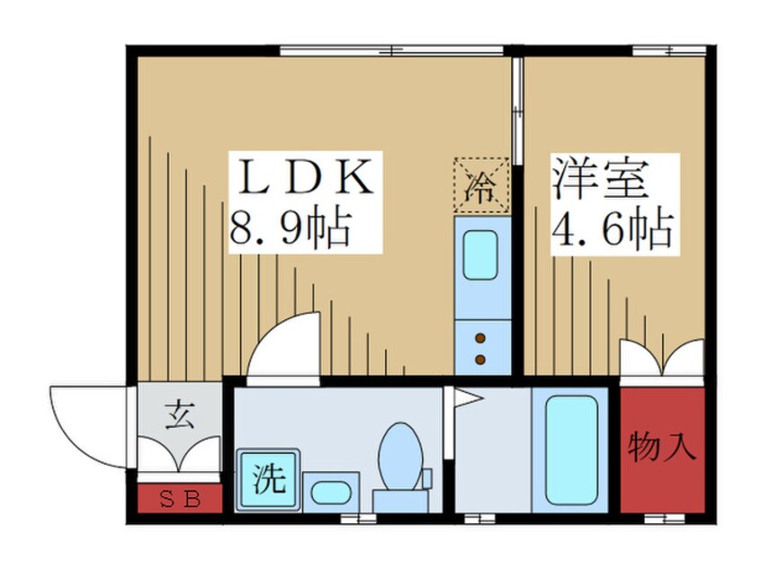 間取図 アート・フル永福