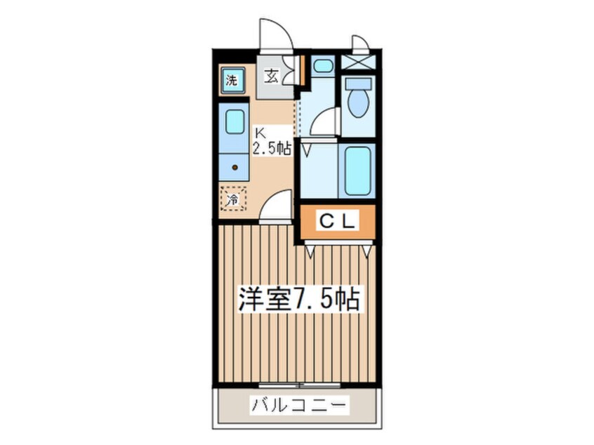 間取図 サンハイム湘南