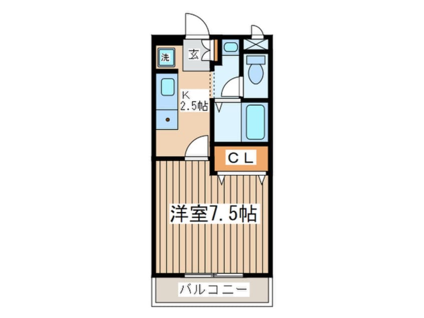 間取図 サンハイム湘南