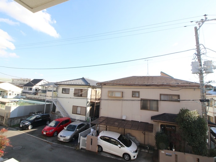 室内からの展望 サンハイム湘南