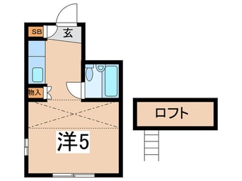 間取図 メゾン西谷