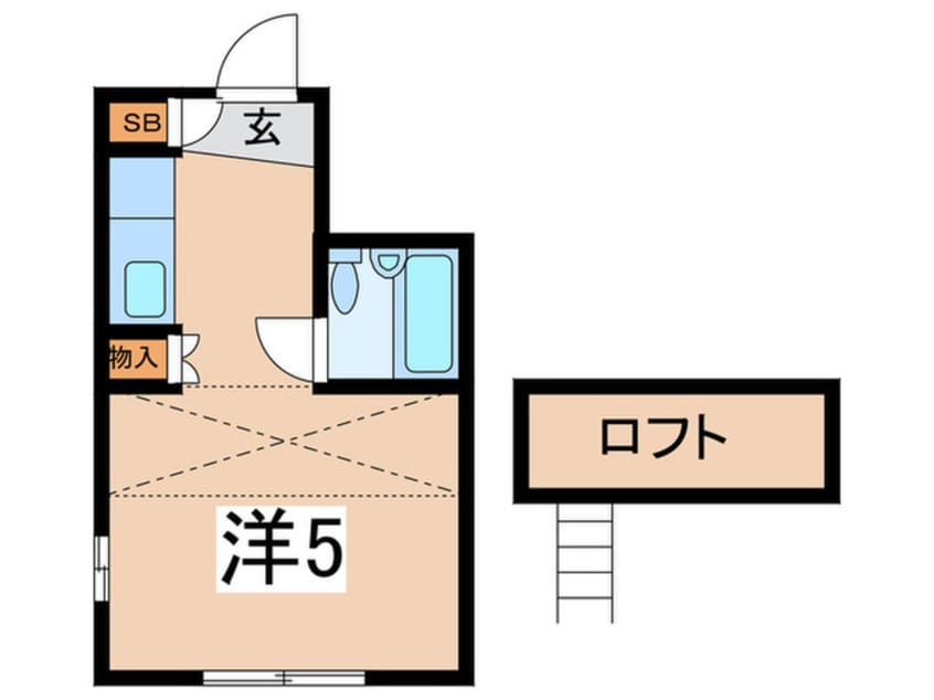 間取図 メゾン西谷
